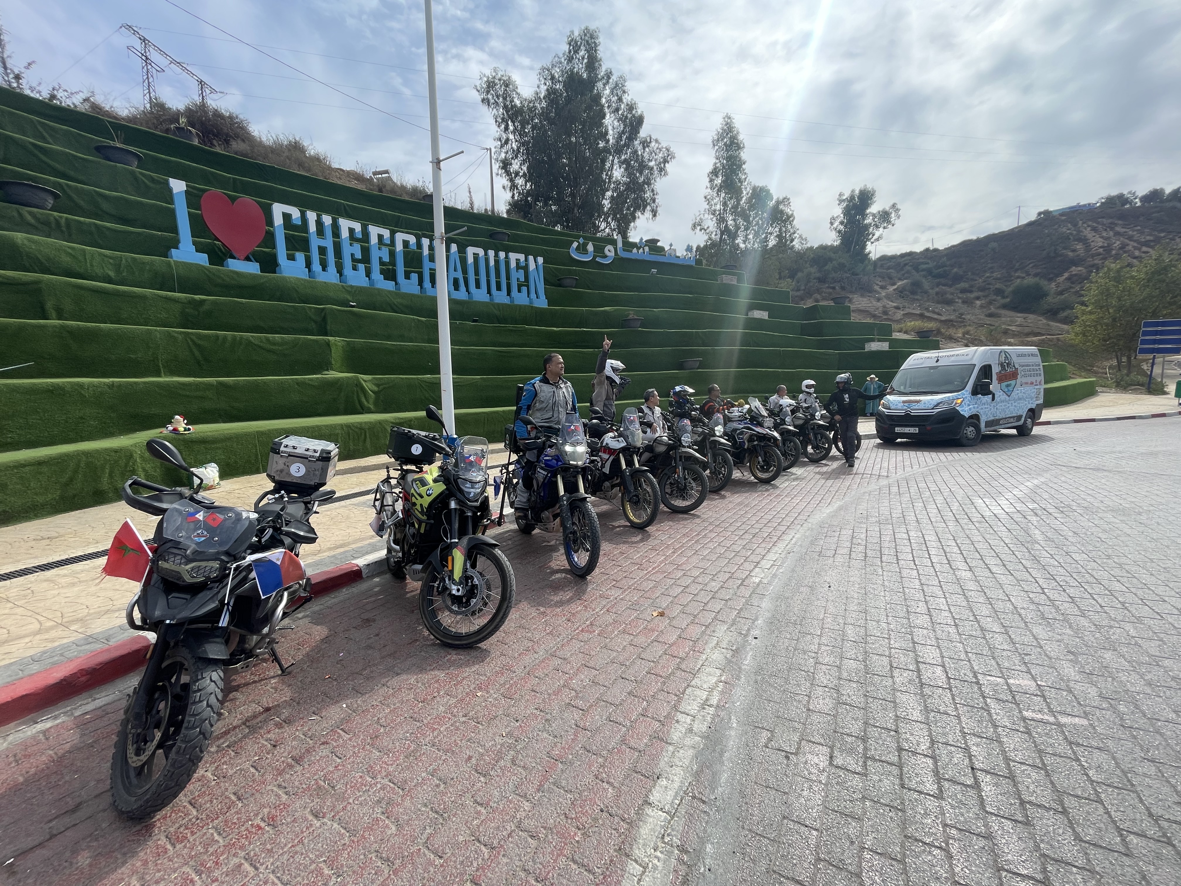 Organisation des circuits moto au Maroc